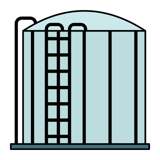 Water Tank Generic Outline Color icon