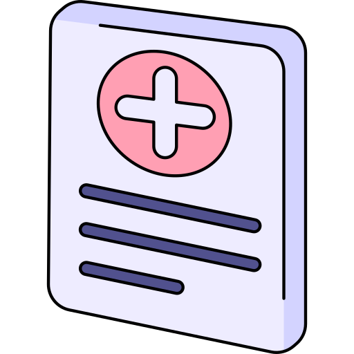 Chequeo médico Generic Thin Outline Color icono