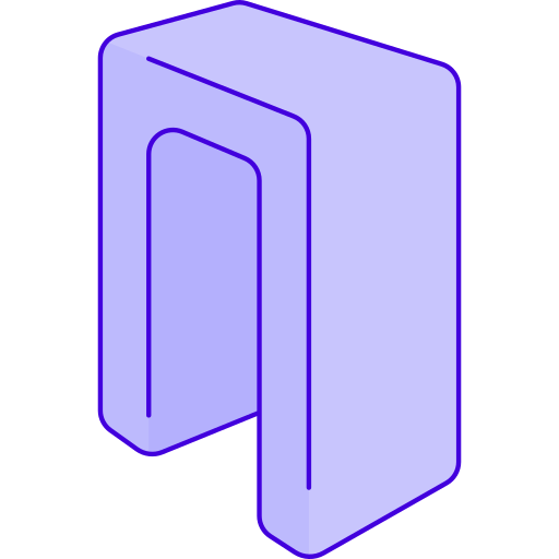 금속 탐지기 Generic Thin Outline Color icon