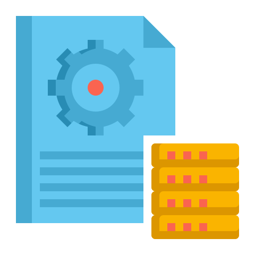 data Generic Flat icono