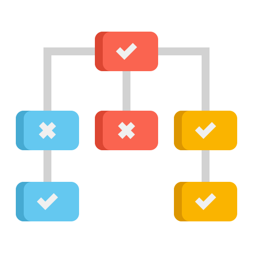 Decision tree Generic Flat icon