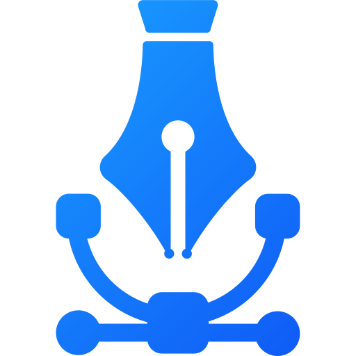 strumento penna Generic Flat Gradient icona
