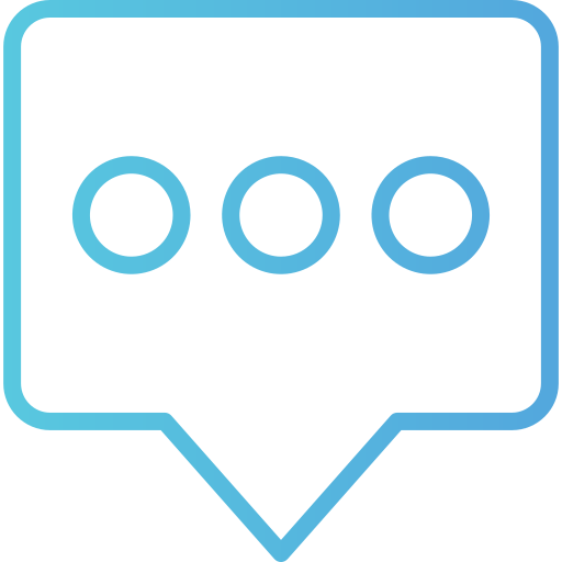 Chat Generic Gradient icon