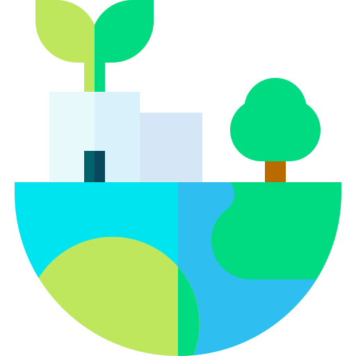 sostenible Basic Straight Flat icono