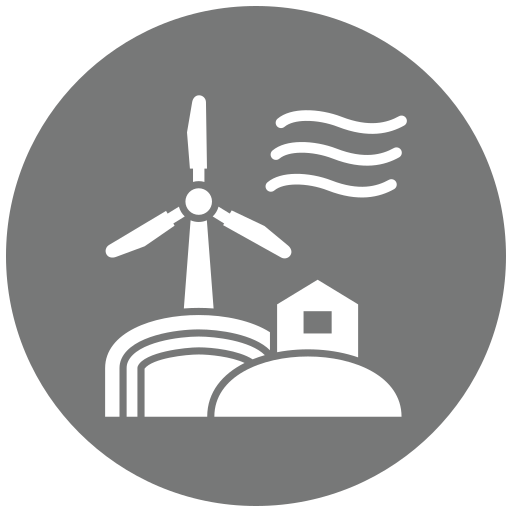 energía eólica Generic Mixed icono
