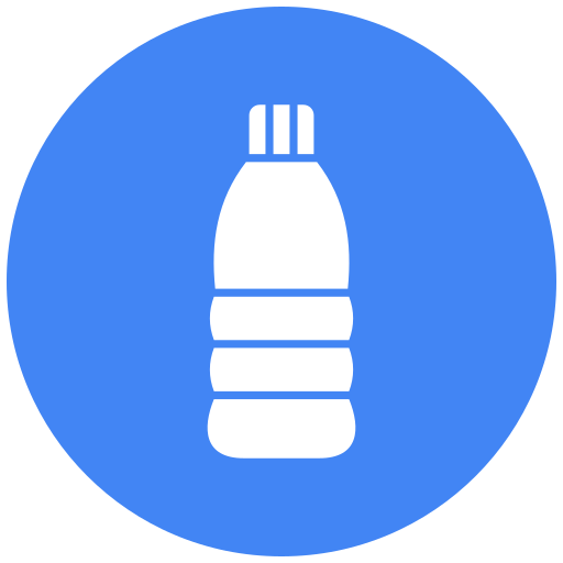 botella de plástico Generic Mixed icono