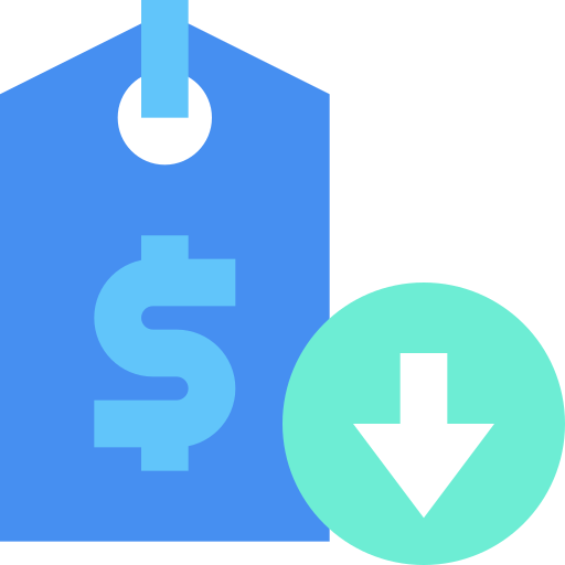 Low Price Generic Blue icon