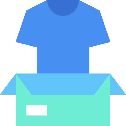 Unboxing Generic Blue icon