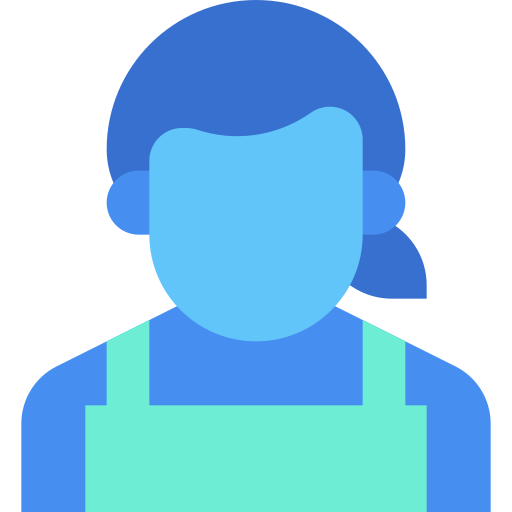 camarero Generic Blue icono