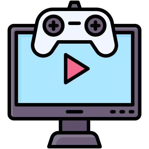 Online game Generic Outline Color icon