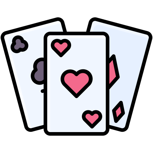 jugando a las cartas Generic Outline Color icono