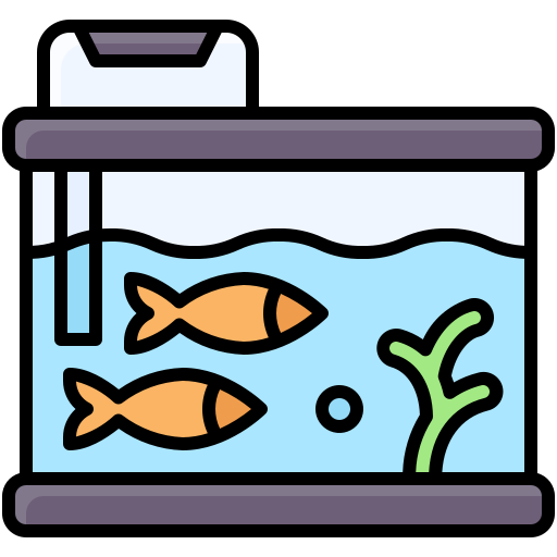 aquarium Generic Outline Color icoon