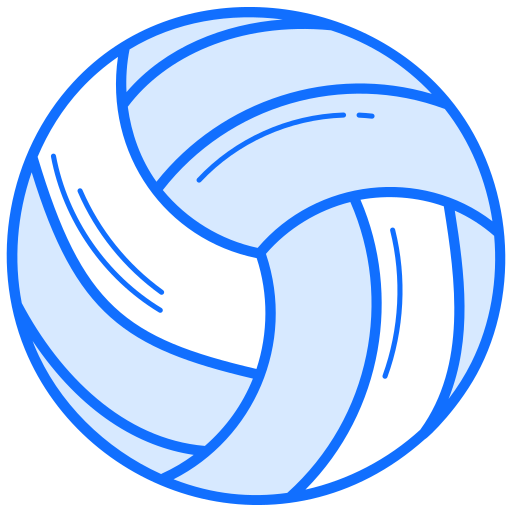 volley-ball Generic Blue Icône