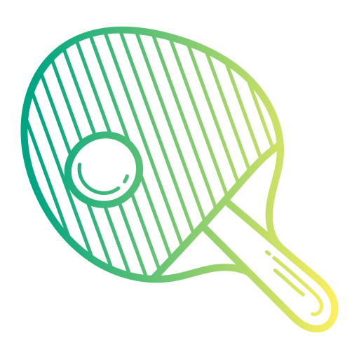 Настольный теннис Generic Gradient иконка