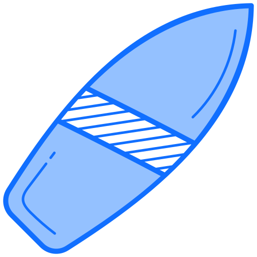 tabla de surf Generic Blue icono