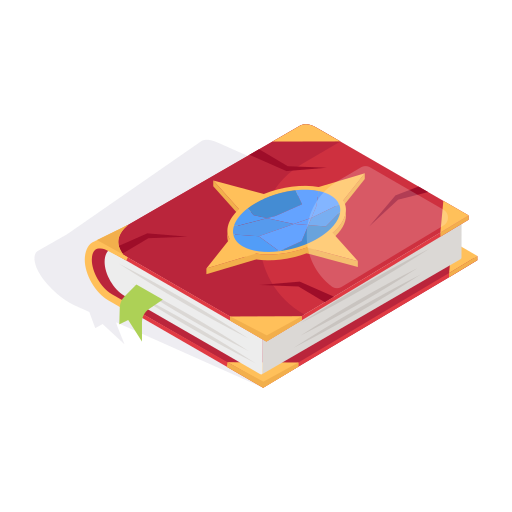 magiczna książka Generic Flat ikona
