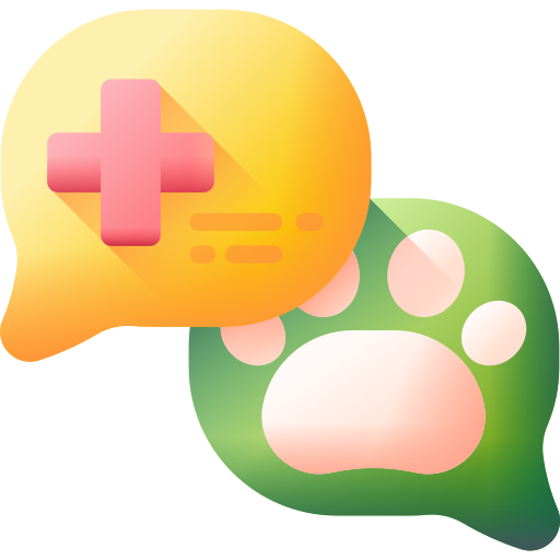 chat 3D Color icono