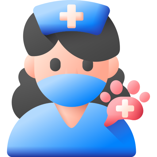 lekarz weterynarii 3D Color ikona
