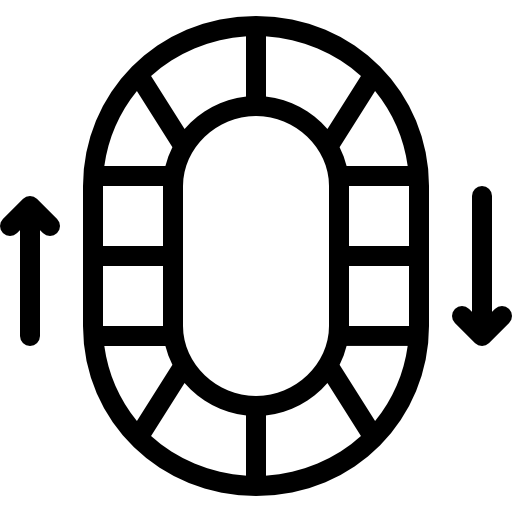 컨베이어 Detailed Rounded Lineal icon