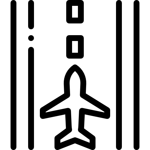 Посадочная полоса Detailed Rounded Lineal иконка