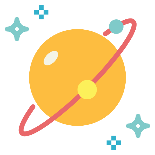 행성 Smalllikeart Flat icon