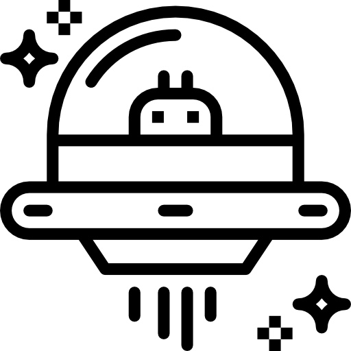 ufo Smalllikeart Lineal icon