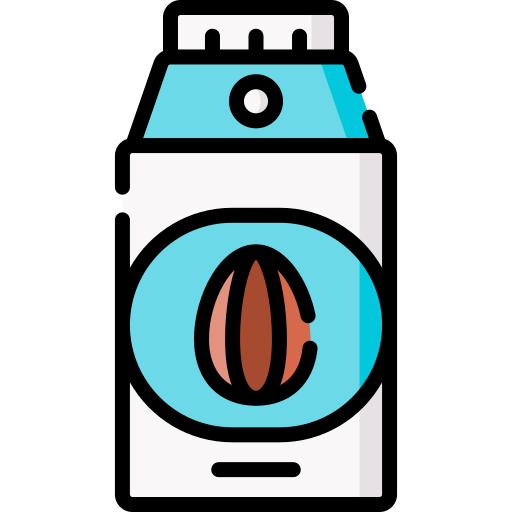 Almond milk Special Lineal color icon