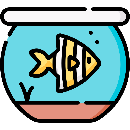 Fish bowl Special Lineal color icon