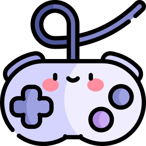 비디오 게임 Kawaii Lineal color icon