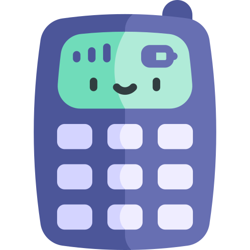 携帯電話 Kawaii Flat icon
