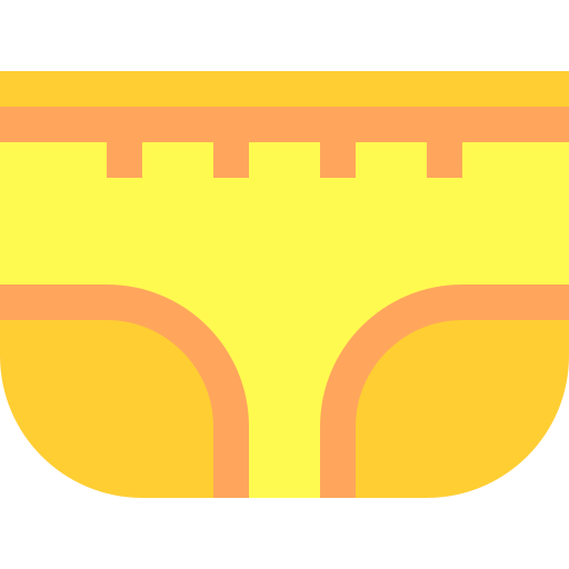 Diaper Basic Sheer Flat icon