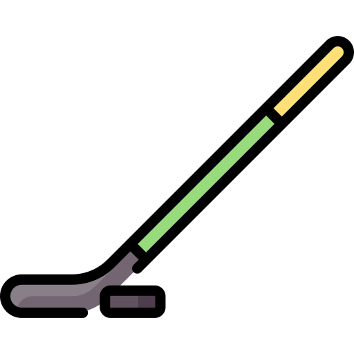 mazza da hockey Special Lineal color icona