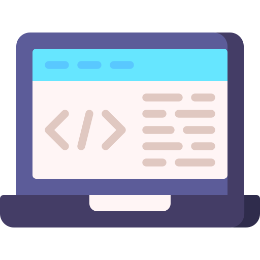 Web coding Special Flat icon