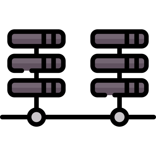 Серверы Special Lineal color иконка