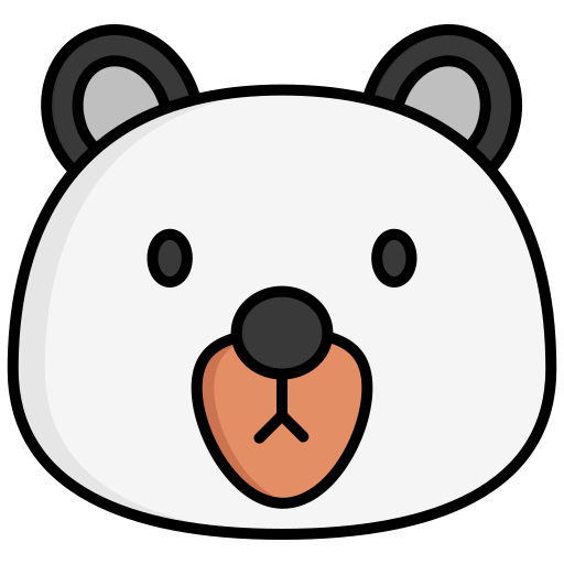ijsbeer Generic Outline Color icoon
