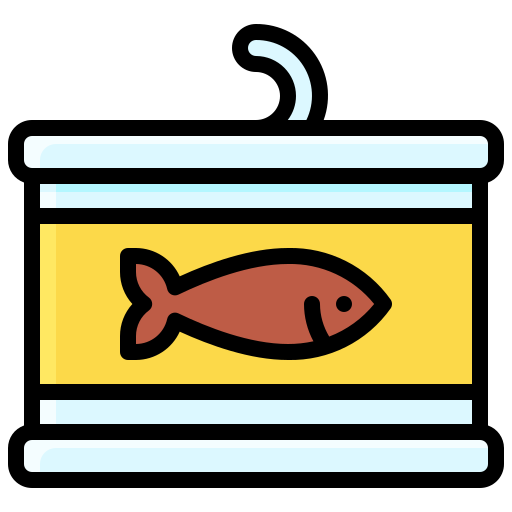 jedzenie w puszce Generic Outline Color ikona