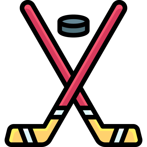 hockey sobre hielo Generic Outline Color icono