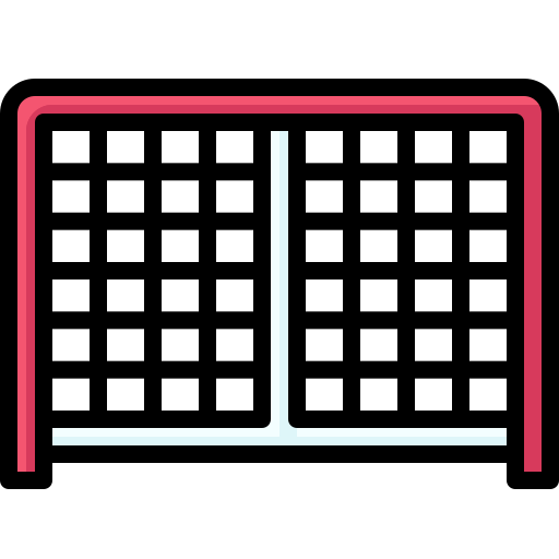 bramka hokejowa Generic Outline Color ikona