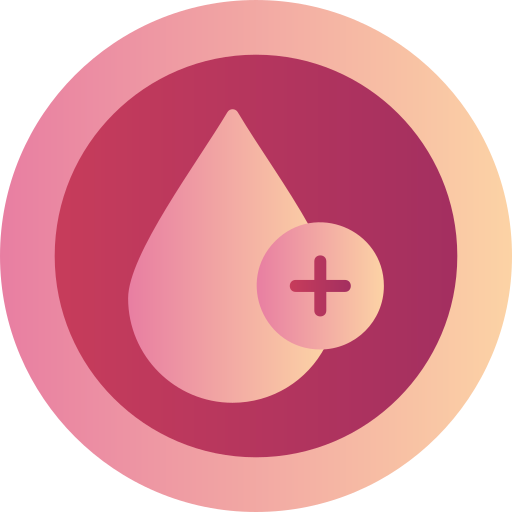 kropla krwi Generic Flat Gradient ikona