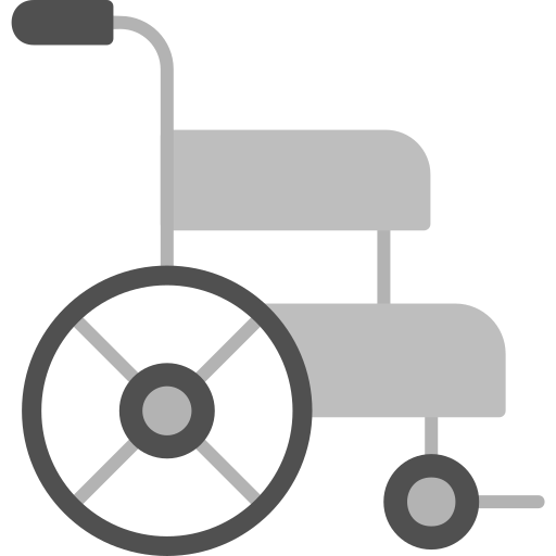 Wheelchair Generic Grey icon