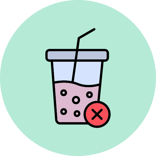 No soft drink Generic Outline Color icon