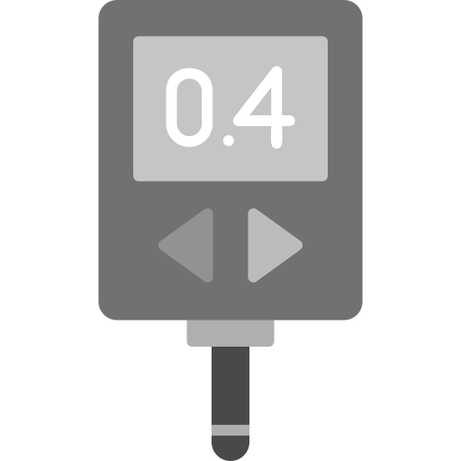 glucómetro Generic Grey icono