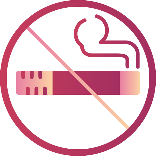 niet roken Generic Flat Gradient icoon