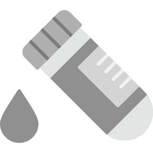 Blood Test Generic Grey icon