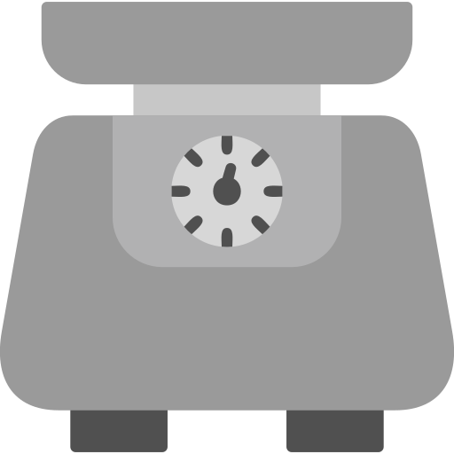 escala de peso Generic Grey icono