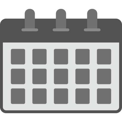 kalender Generic Grey icon