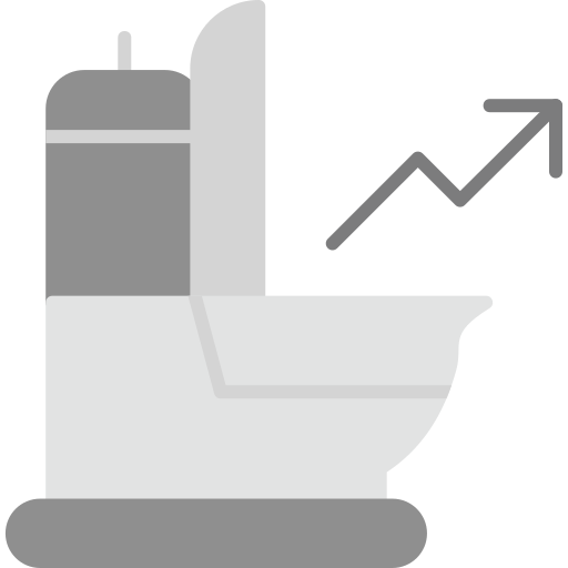Urination Generic Grey icon