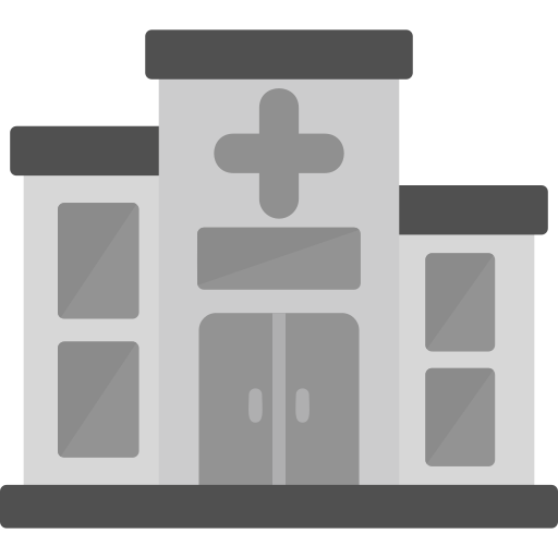 病院 Generic Grey icon