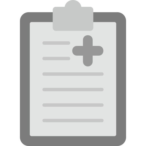 Medical Report Generic Grey icon