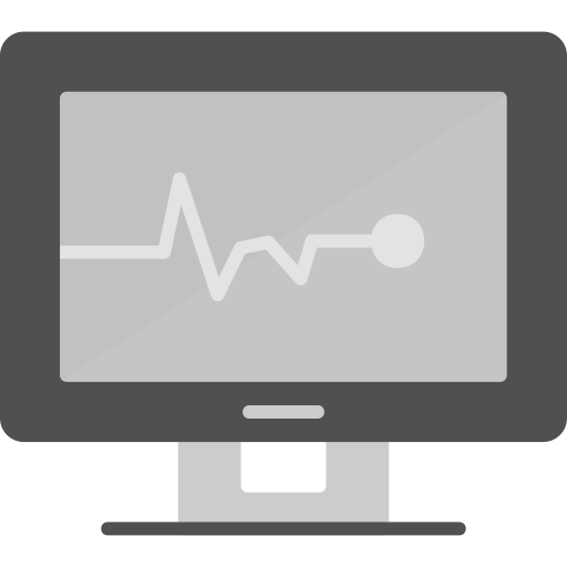 kardiogram Generic Grey ikona